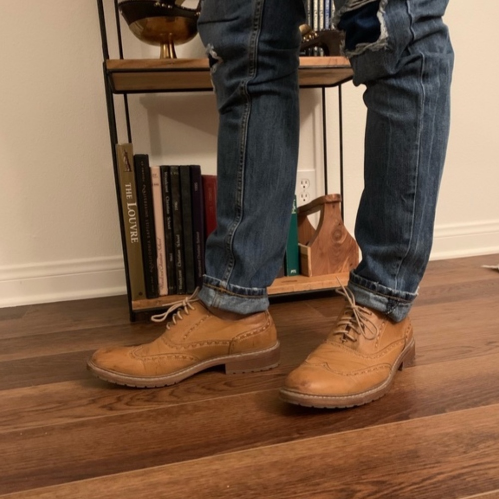 Men’s Perry Ellis Wingtip Oxfords